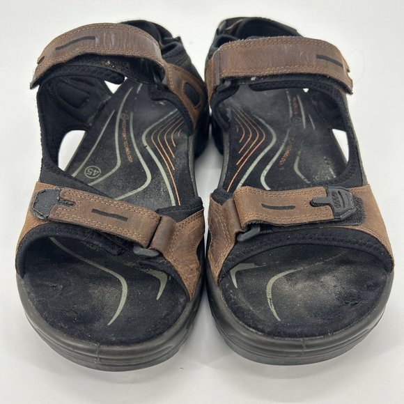 Ecco Yucatan Sandals Men\'s 45 US Size 11/11.5 Brown Outdoor‎ Trekking Hiking main image 7